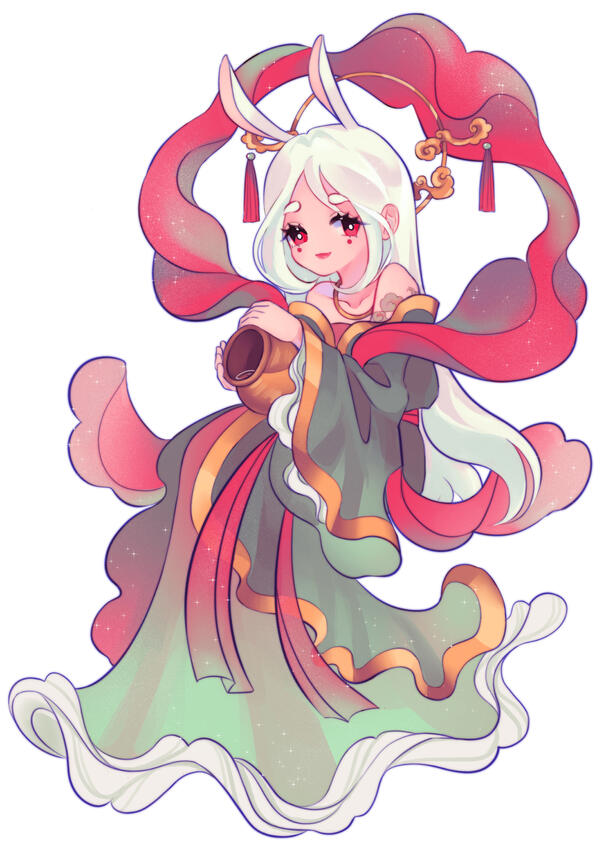 Character design: Bạch Phù Dung (2020)